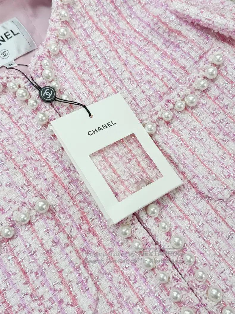Chanel Chanel Four-pocket long-sleeved knitted jacket with fine g Size XS / US 0-2 / IT 36-38 - 5 Thumbnail
