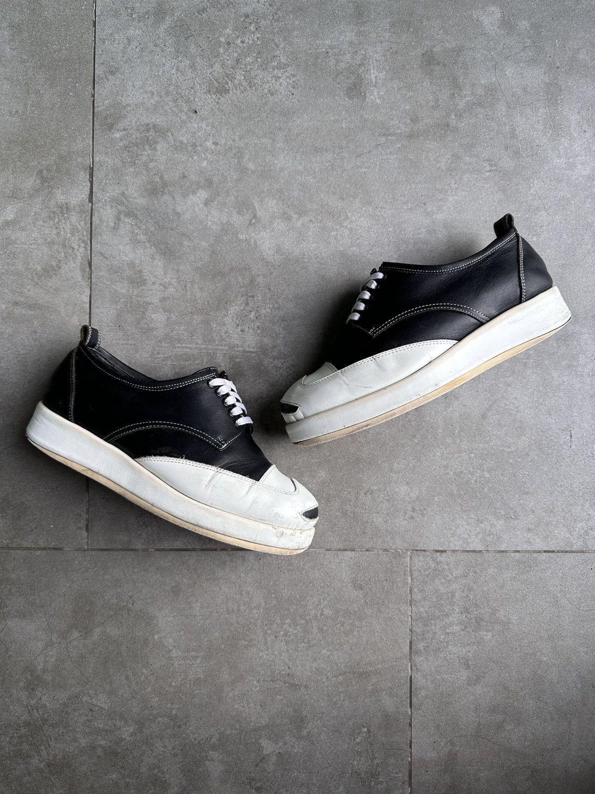 Other DAVID STONE LOW TOP RICK OWENS ALIKE BOOTS Size US 7.5 / EU 40-41 - 6 Thumbnail