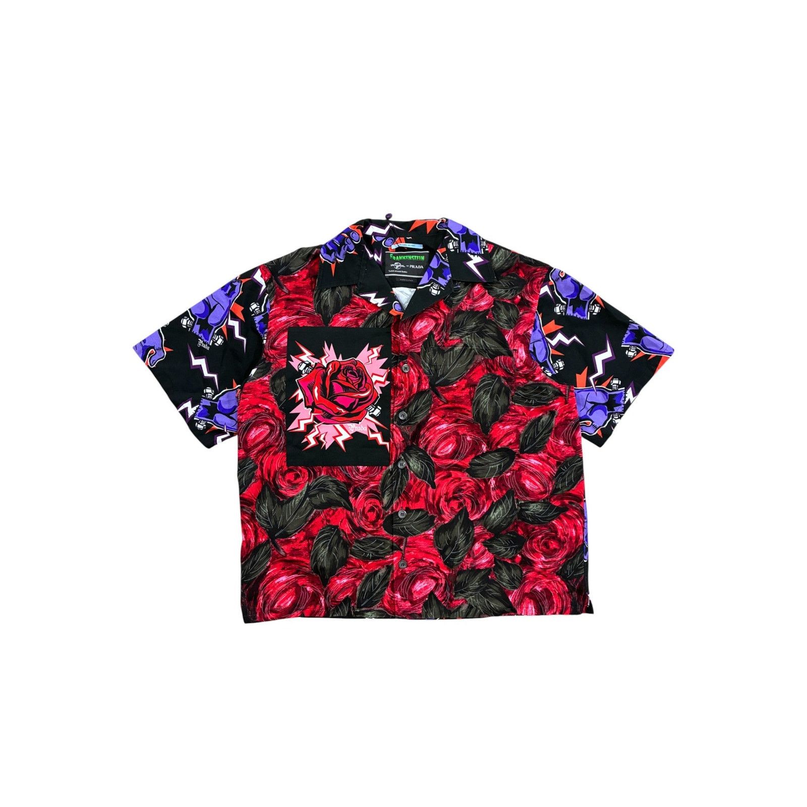 Prada Prada Frankenstein Rose Button Up Size US L / EU 52-54 / 3 - 1 Thumbnail