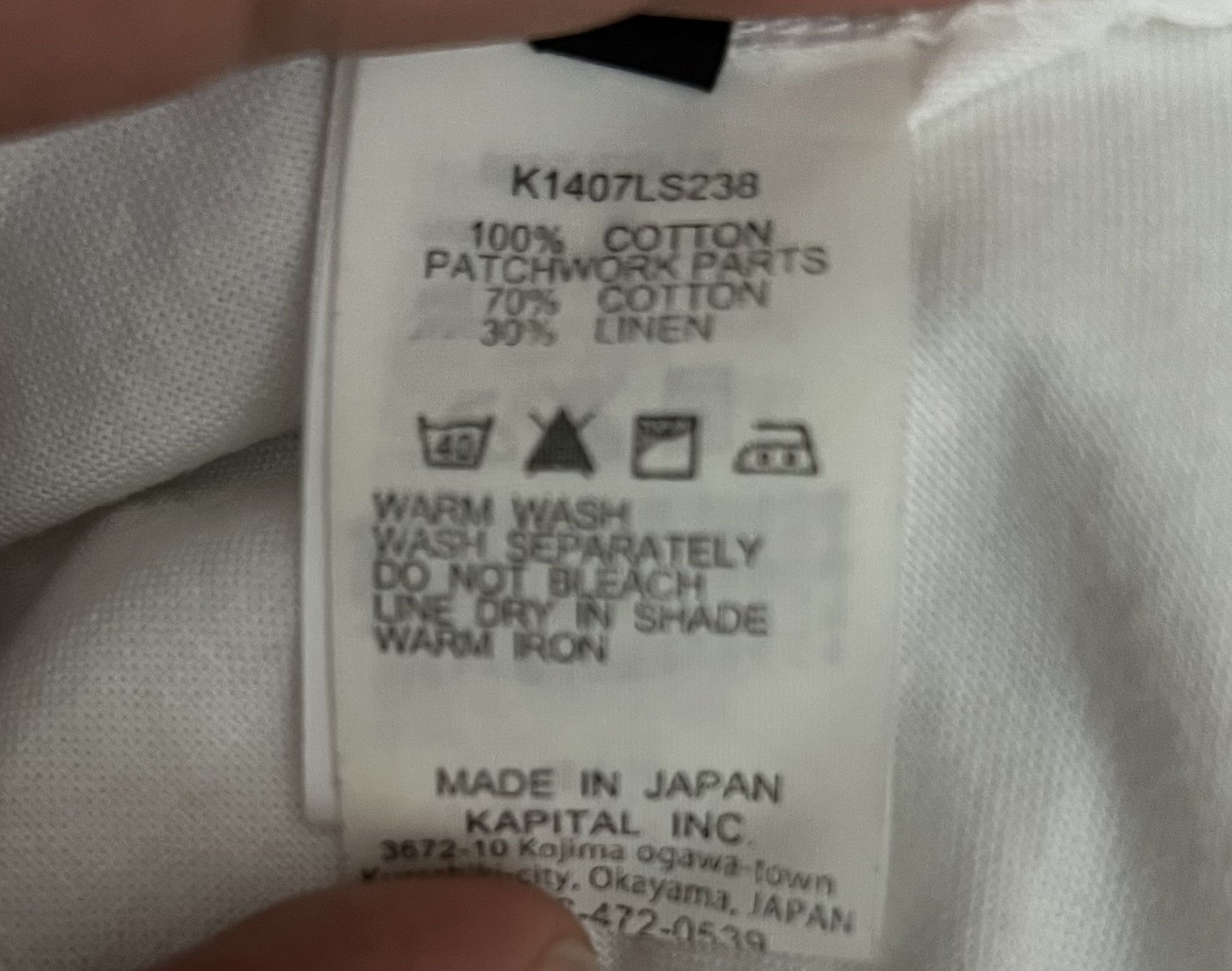 Kapital Kapital Mixed Fabric Shirt Size US M / EU 48-50 / 2 - 4 Thumbnail
