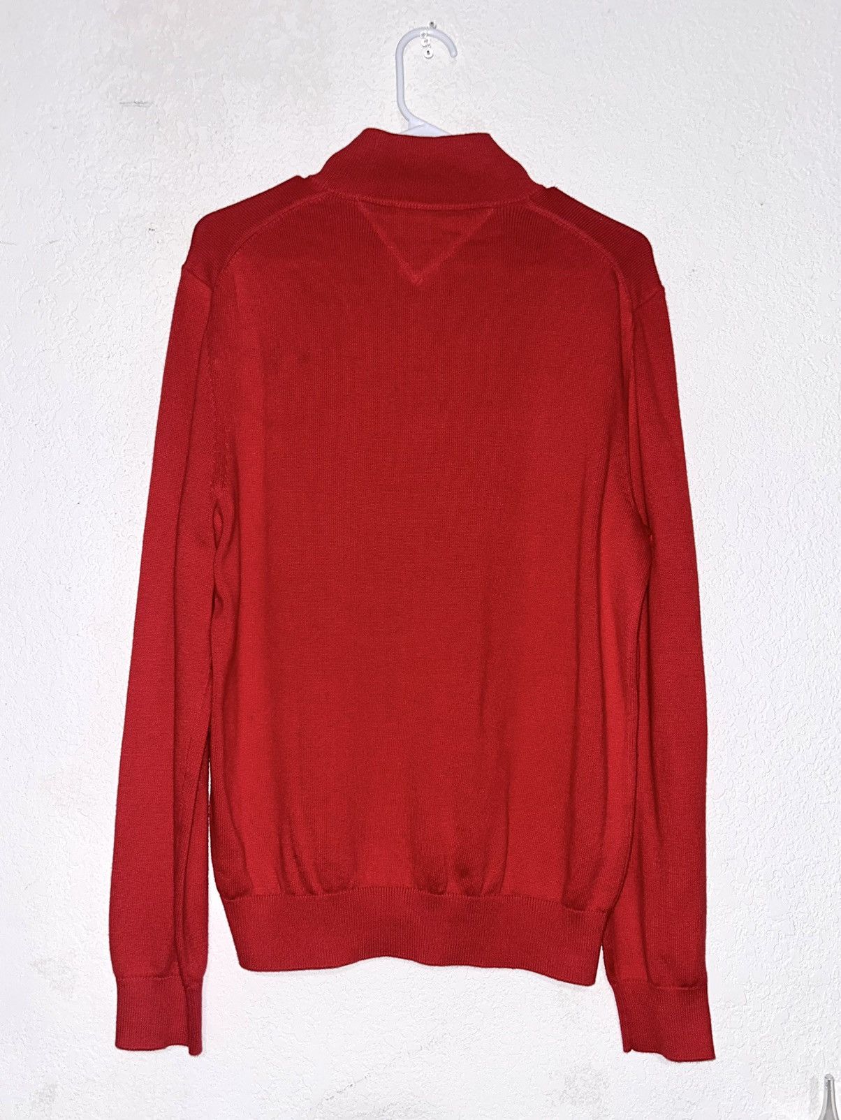 Tommy Hilfiger Tommy Hilfiger Red Sweater Size US M / EU 48-50 / 2 - 2 Thumbnail