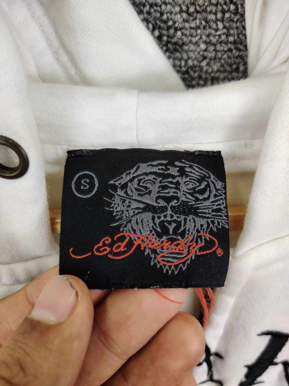 Ed Hardy Vintage Ed Hardy Christian Audigier Eagle Flag Hoodie Size US S / EU 44-46 / 1 - 11 Thumbnail