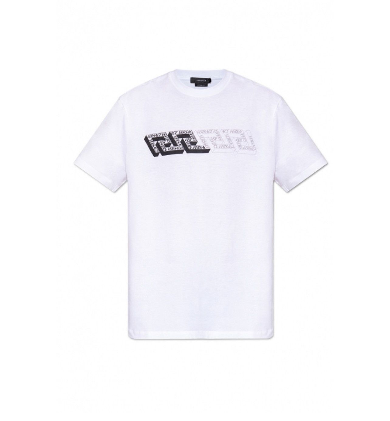 Versace Versace White Graphic Logo Tee — New with Tags — Size XL Size US XL / EU 56 / 4 - 1 Thumbnail