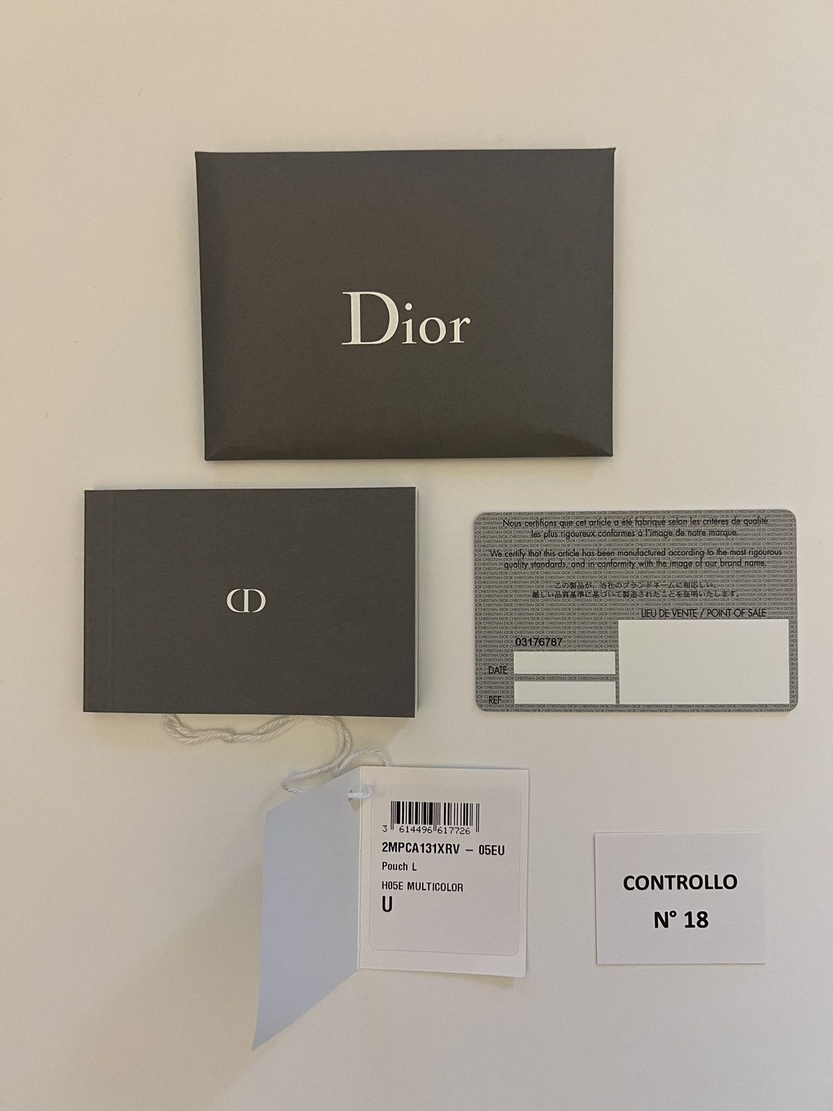 Dior Dior Homme Dan Witz Mosh Pit large nylon pouch Size ONE SIZE - 10 Thumbnail