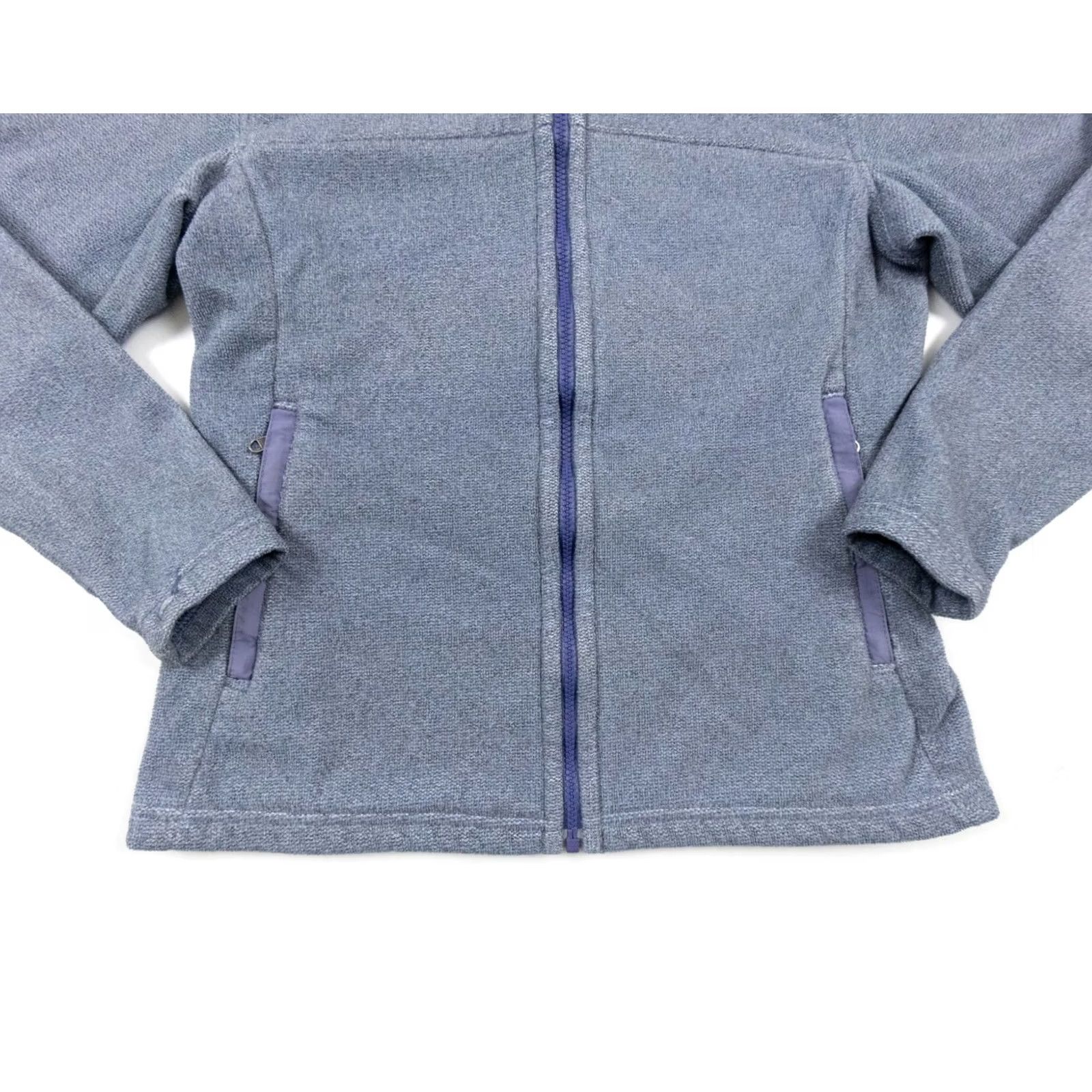 Patagonia Vintage Patagonia Jacket Womens Small Gray Synchilla Fleece Full Zip Ladies VTG Size S / US 4 / IT 40 - 3 Thumbnail