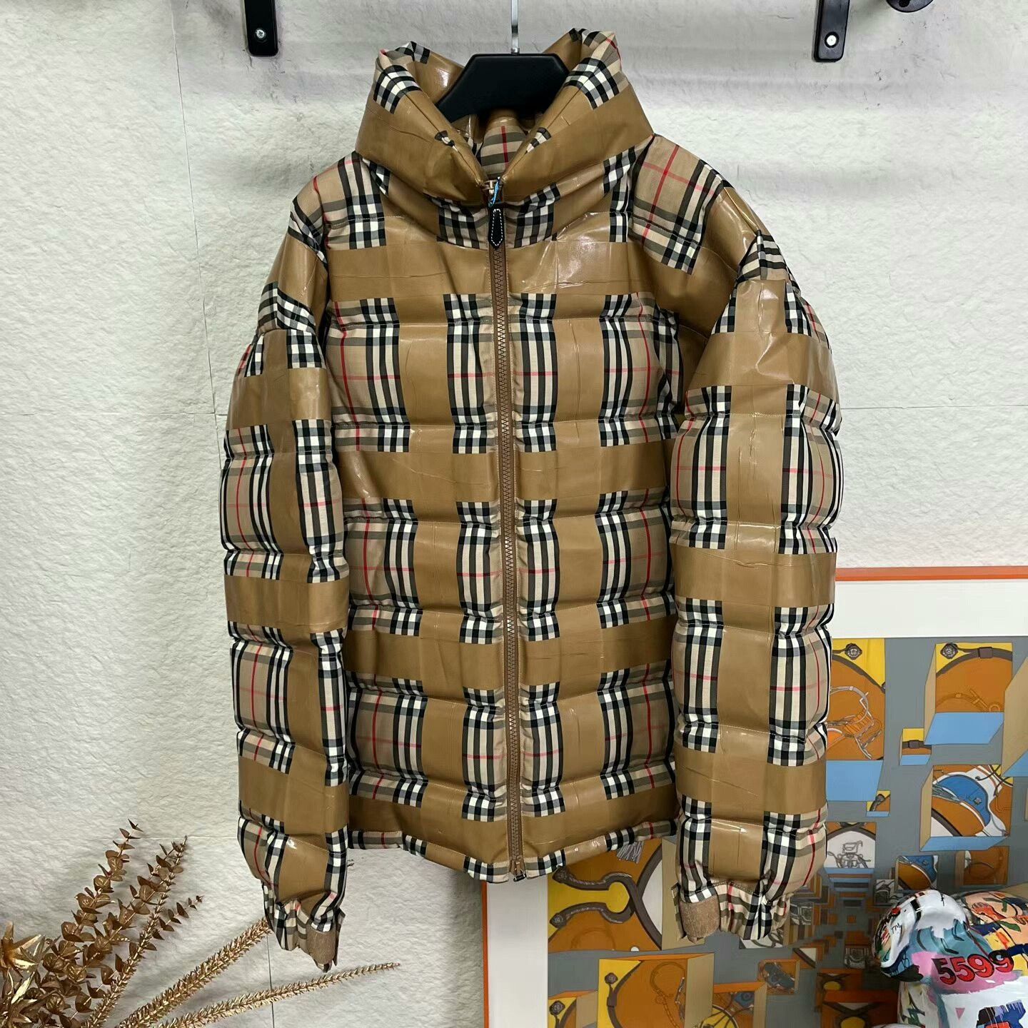 Burberry burberry check puffer jacket size m Size US M / EU 48-50 / 2 - 1 Thumbnail