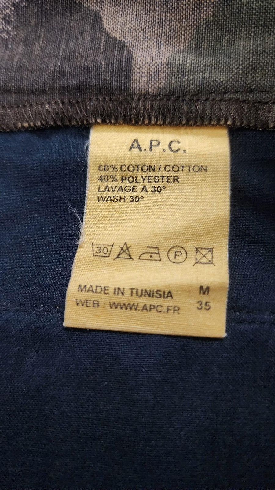 A.P.C. RARE A.P.C. Archival Camo Flight Pants - Riri Zippers Size US 32 / EU 48 - 14 Thumbnail