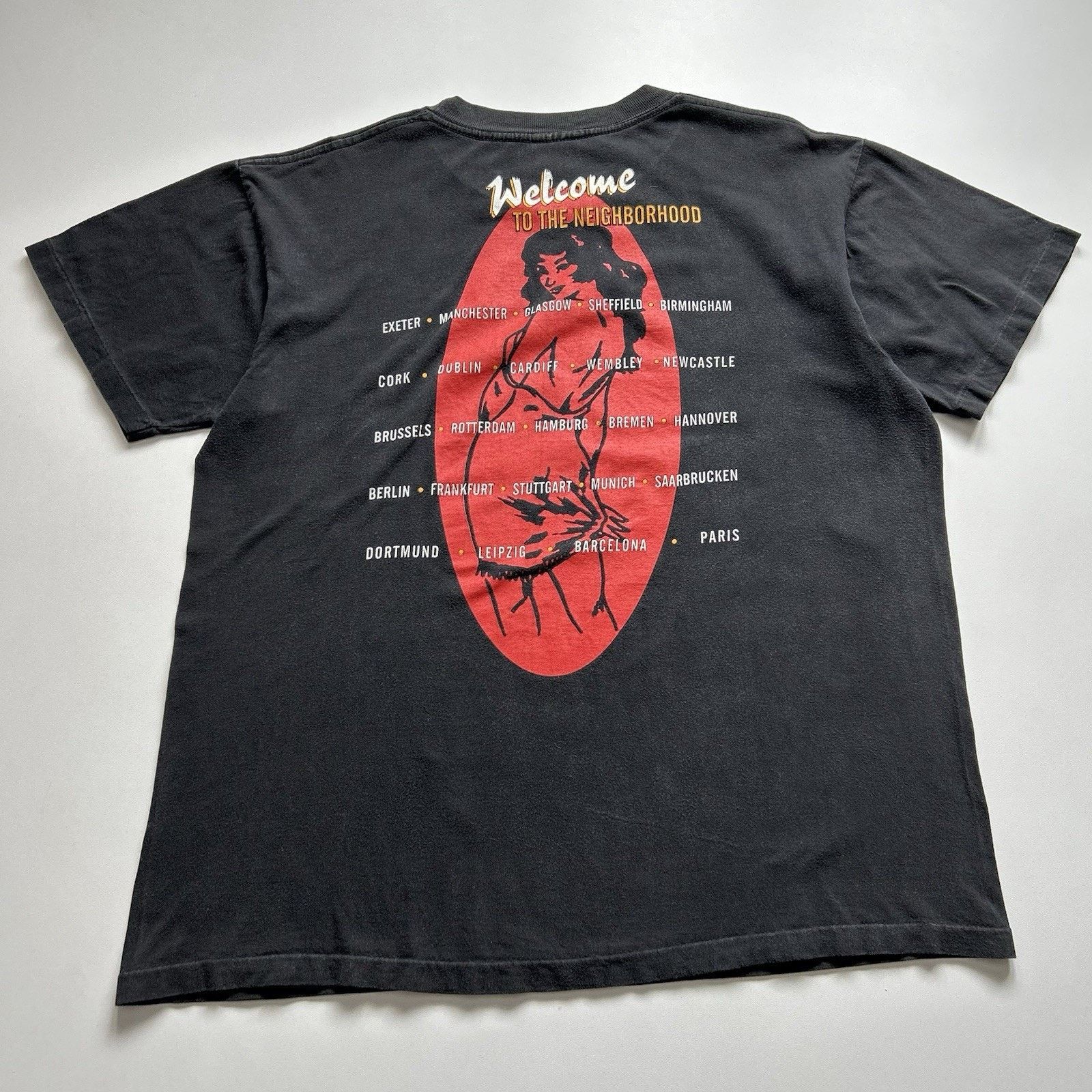 Band Tees × Vintage Vintage Meat Loaf T Shirt Large Black 1996 90s Tour Graphic Size US L / EU 52-54 / 3 - 3 Thumbnail