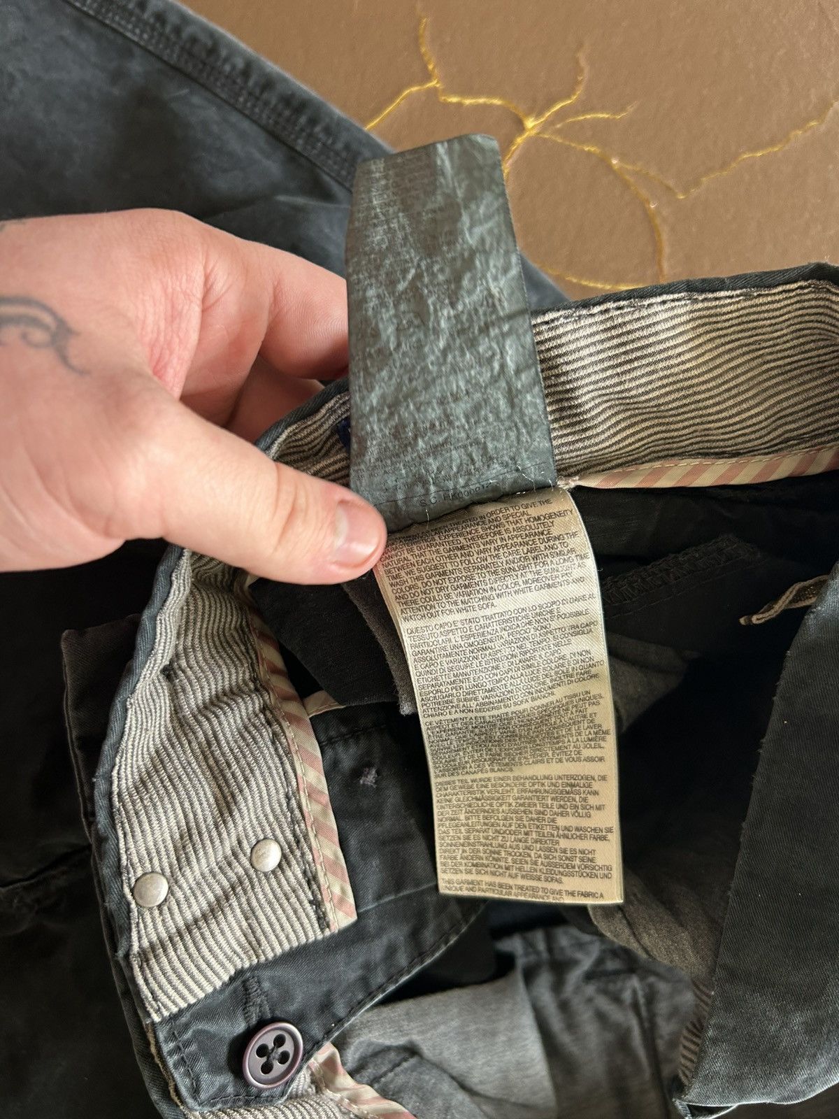 Diesel RARE Diesel co Triple Closure Casual Tactical Pants Black Size US 34 / EU 50 - 7 Thumbnail