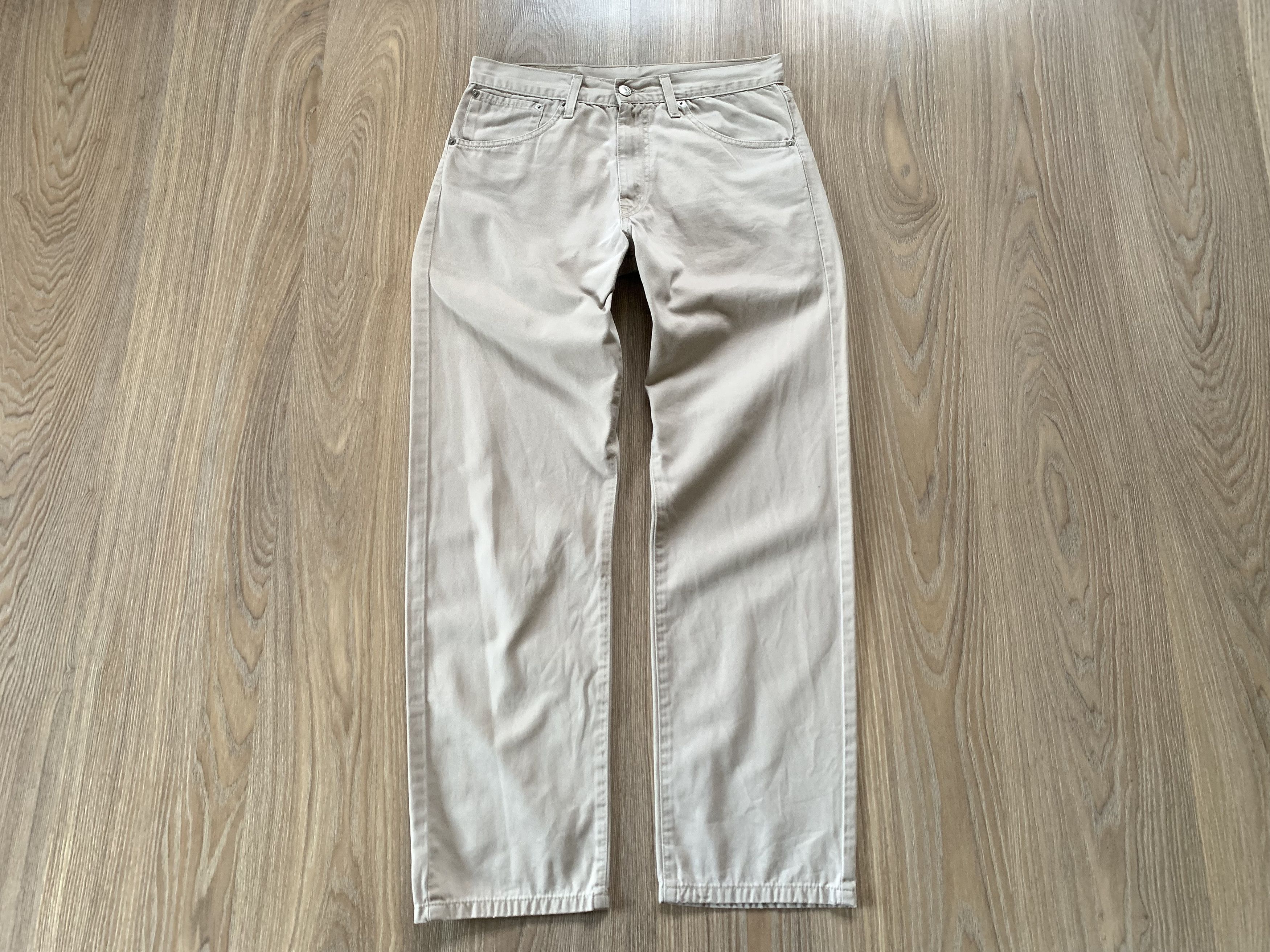 Levi's Levis 521 Vintage Beige Jeans Size US 31 - 2 Thumbnail