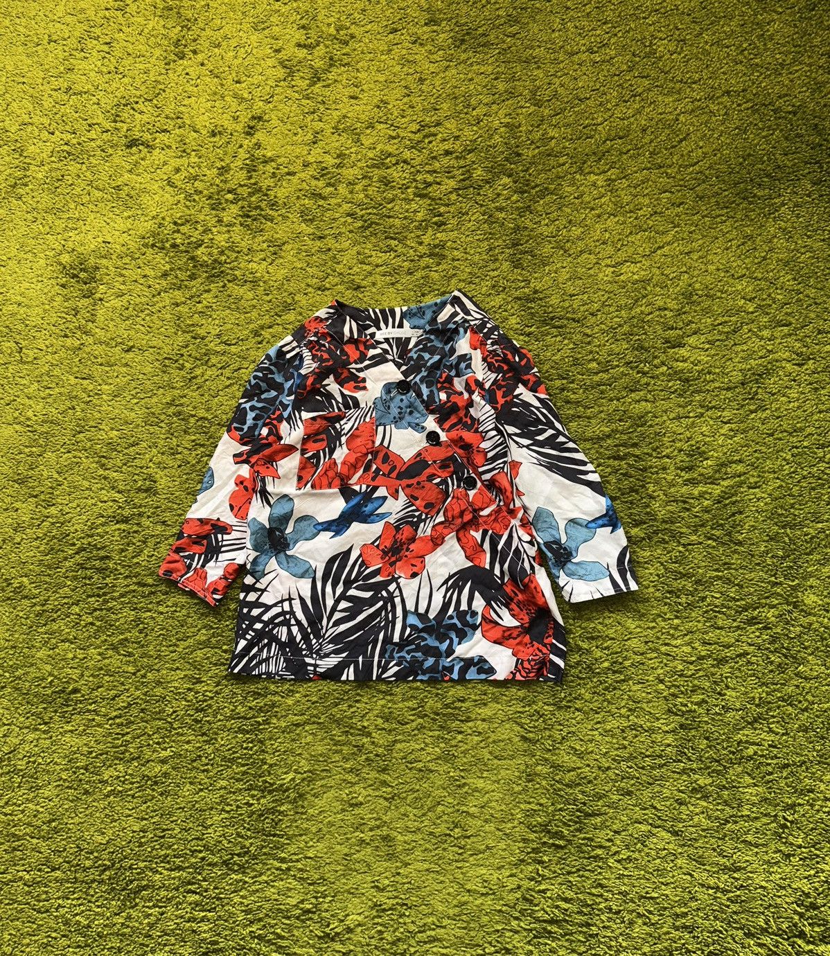 Chloe × Designer × See by Chloe See by Chloe 100% silk floral pattern coloured blouse shirt Size S / US 4 / IT 40 - 1 Thumbnail