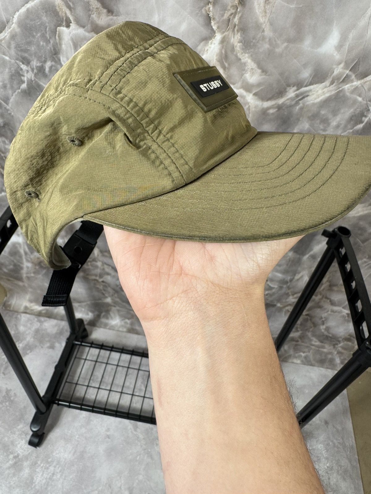 Stussy Vintage Stussy Nylon Y2k Cap Size ONE SIZE - 5 Thumbnail