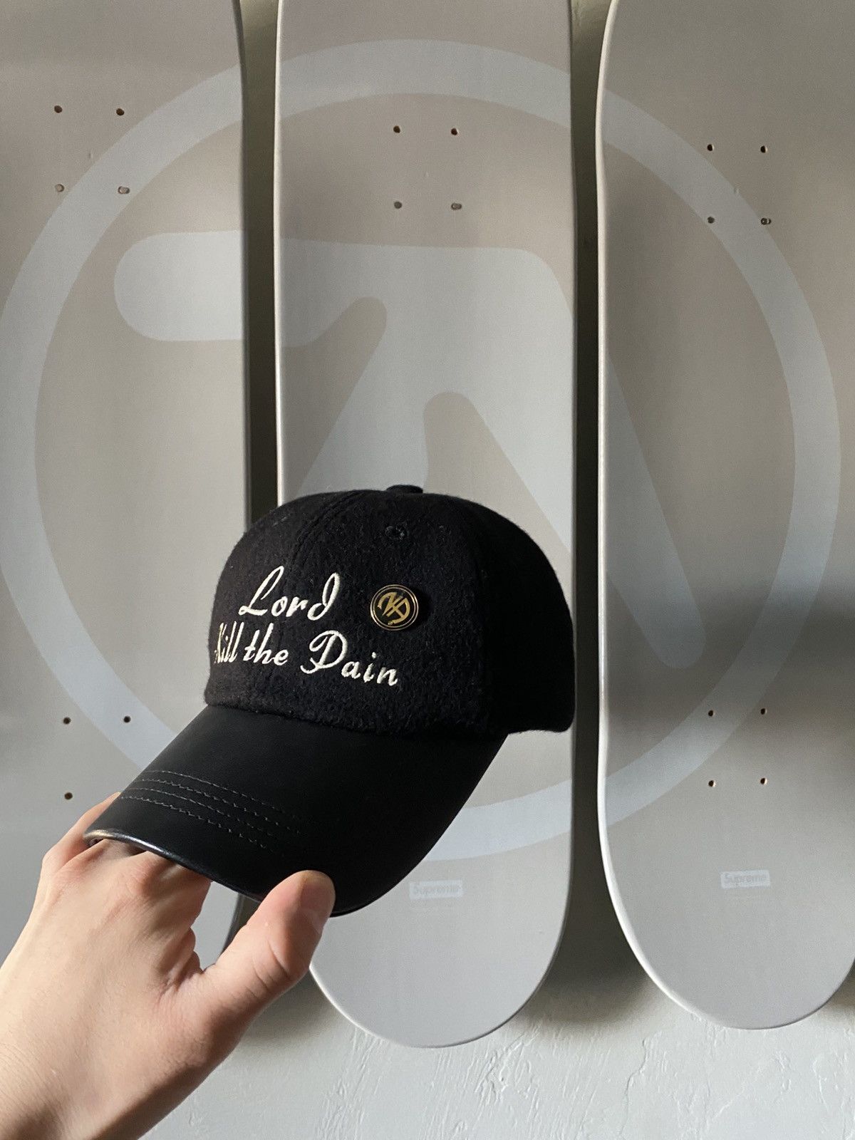 Enfants Riches Deprimes × Loro Piana Enfants Riches Déprimés “Lord Kill The Pain” Hat Size ONE SIZE - 2 Thumbnail
