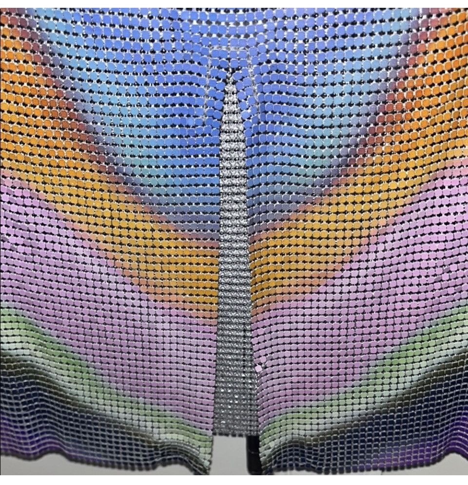 Christopher Esber Christopher Esber Aura Glowmesh Midi Skirt Size 28" / US 6 / IT 42 - 3 Thumbnail