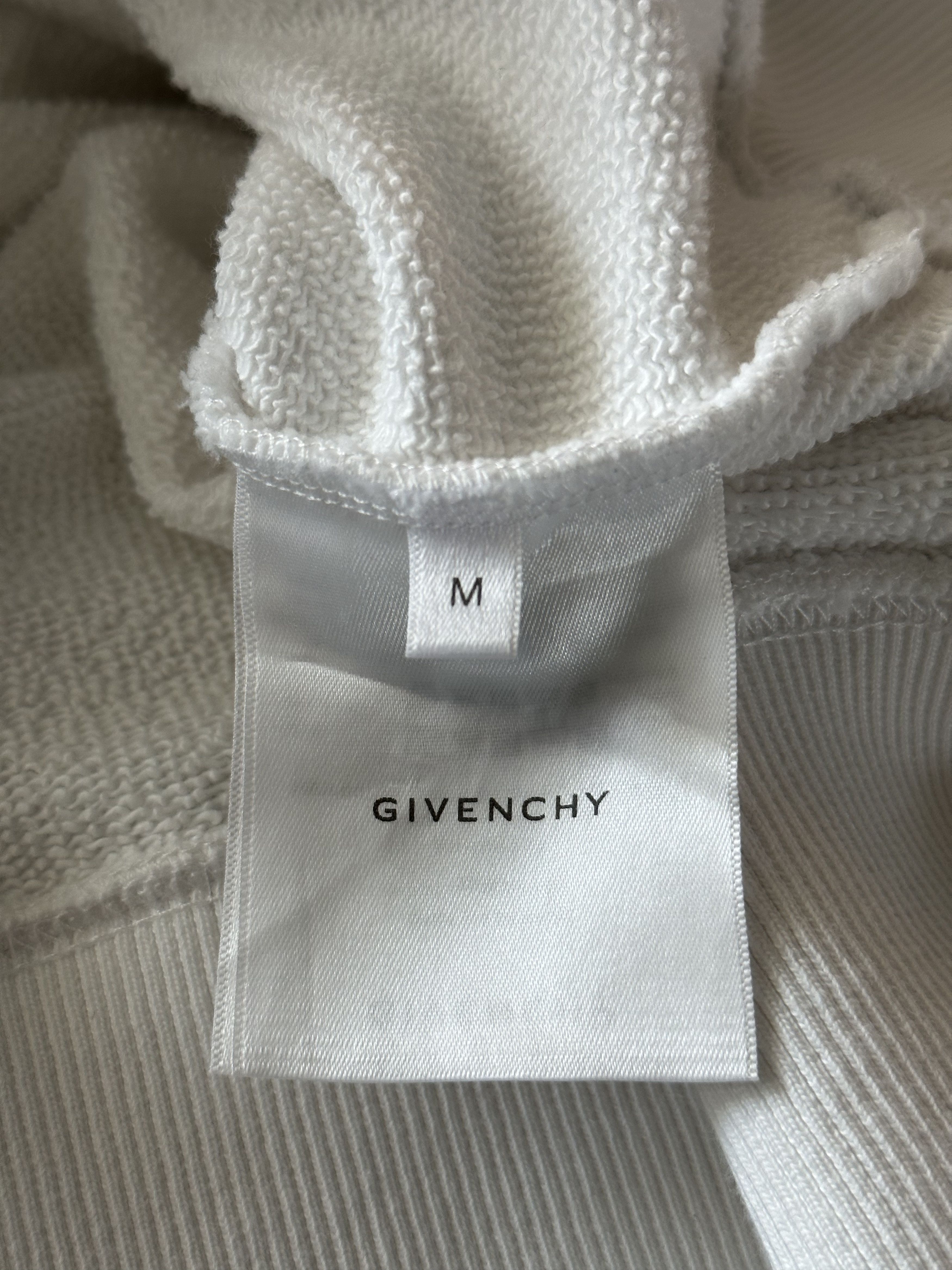 Givenchy Givenchy White & Multicolor Crayon Logo Hoodie Size US M / EU 48-50 / 2 - 4 Thumbnail