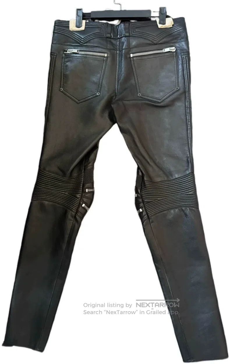 Saint Laurent Paris Saint Laurent Paris Darth Vader Style Multi-Zip Moto Leath Size US 40 / EU 56 - 2 Thumbnail