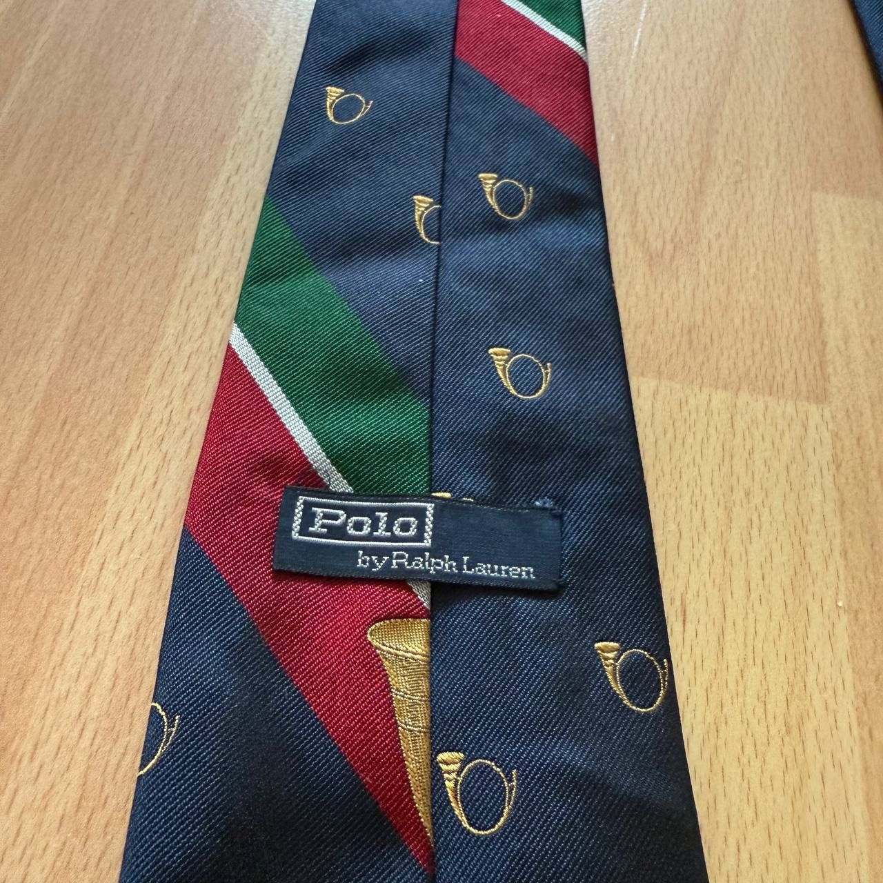 Polo Ralph Lauren Polo Ralph Lauren Hand made tie, krawatte Size ONE SIZE - 5 Thumbnail