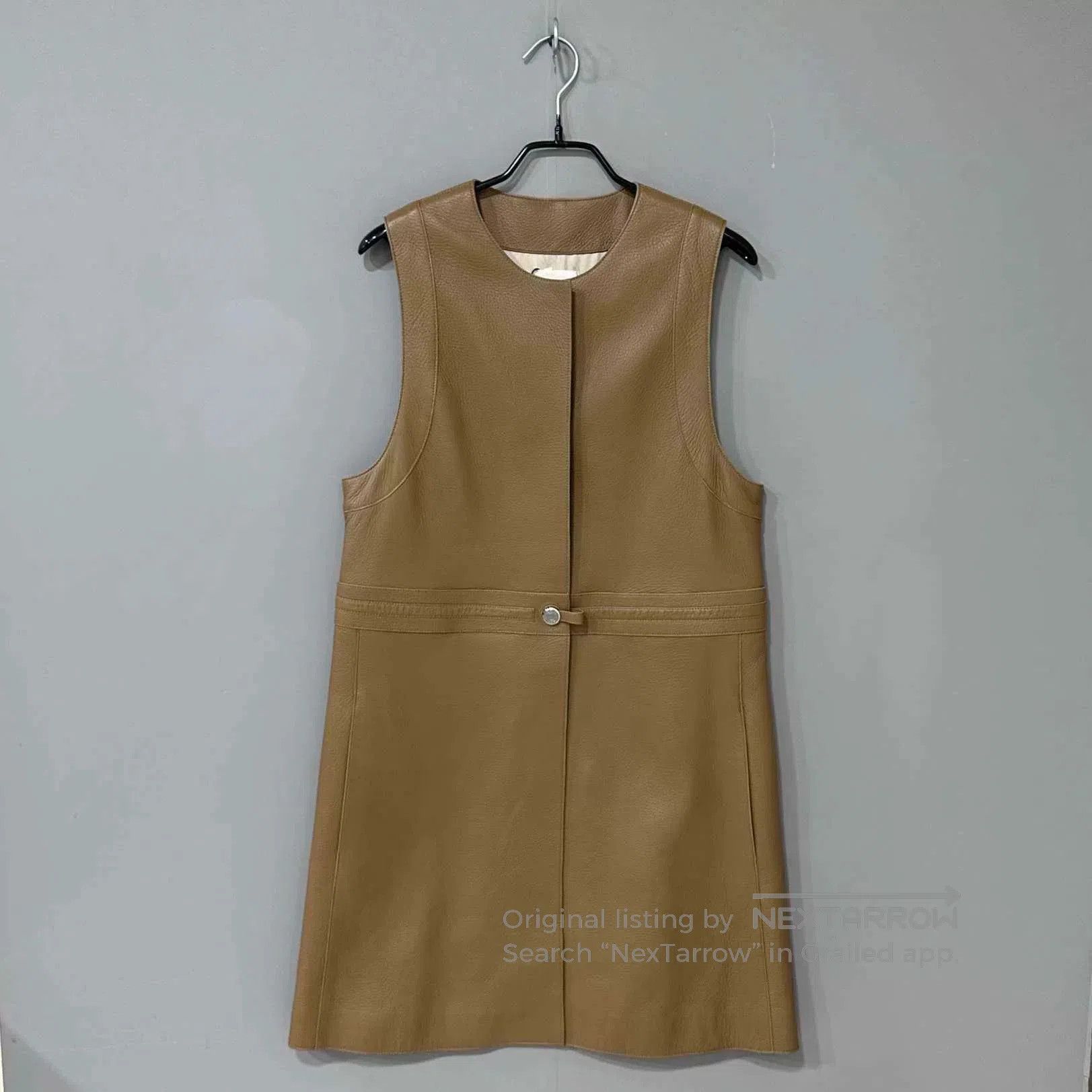Hermes Hermes Deer Leather Long Vest. Size US S / EU 44-46 / 1 - 1 Thumbnail