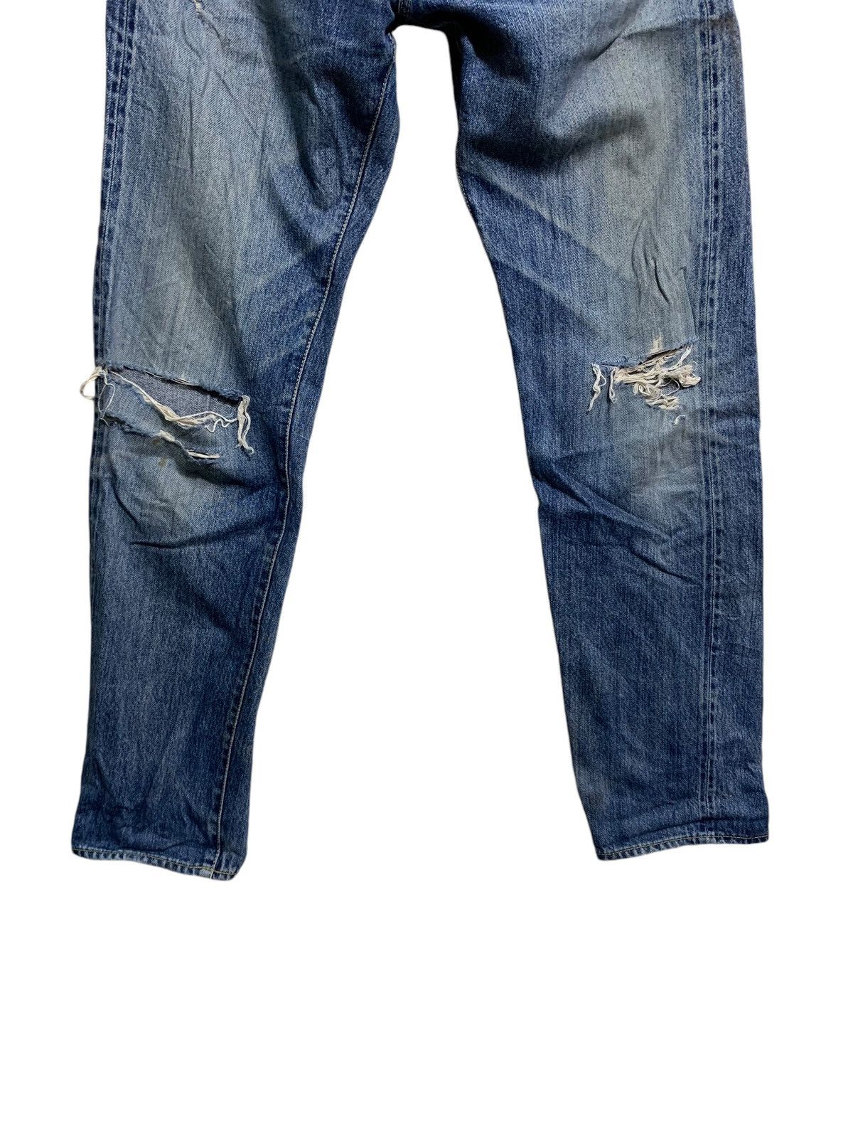 Denime 🔥DENIME JAPAN DISTRESSED JEANS W32 Size US 32 / EU 48 - 2 Thumbnail