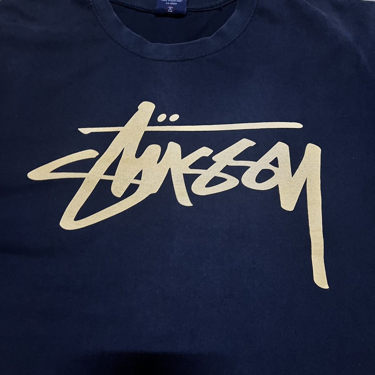 Stussy × Vintage Vintage Stussy Big Logo Size US L / EU 52-54 / 3 - 3 Thumbnail