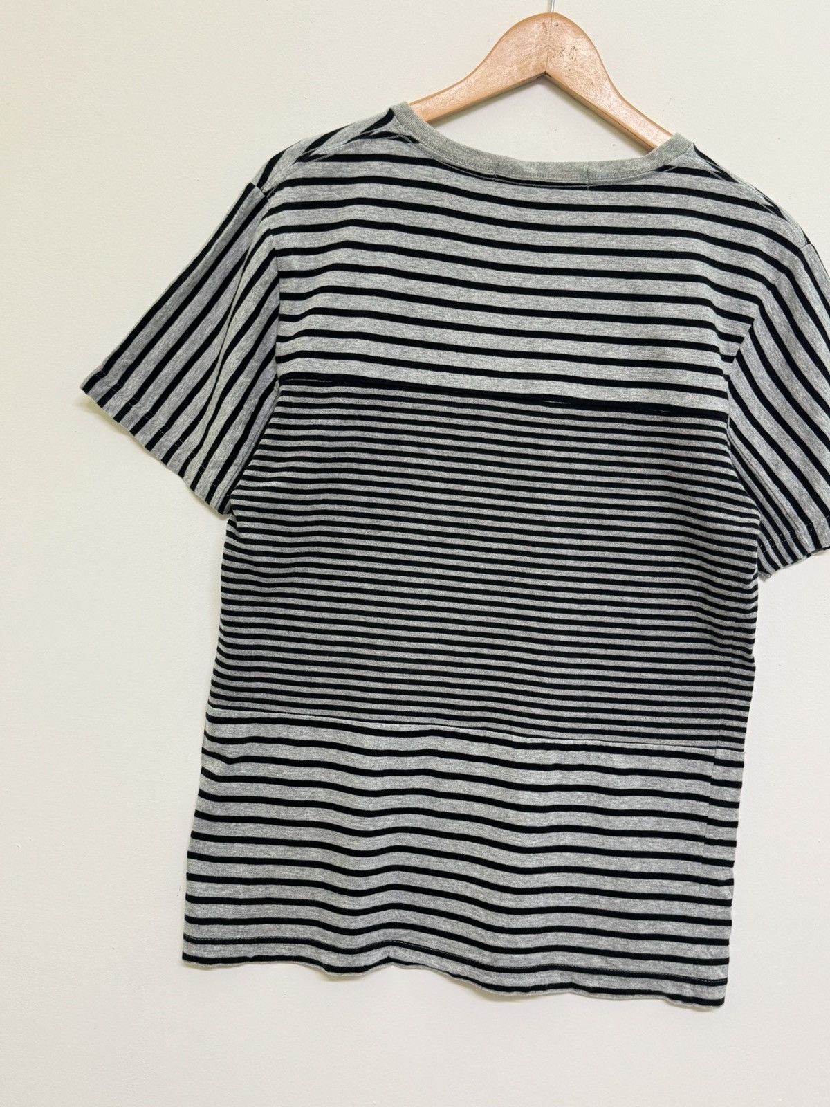 Katharine Hamnett London Vintage Katharine Hamnett Cut & Sewn Striped T-Shirt Size US S / EU 44-46 / 1 - 6 Thumbnail