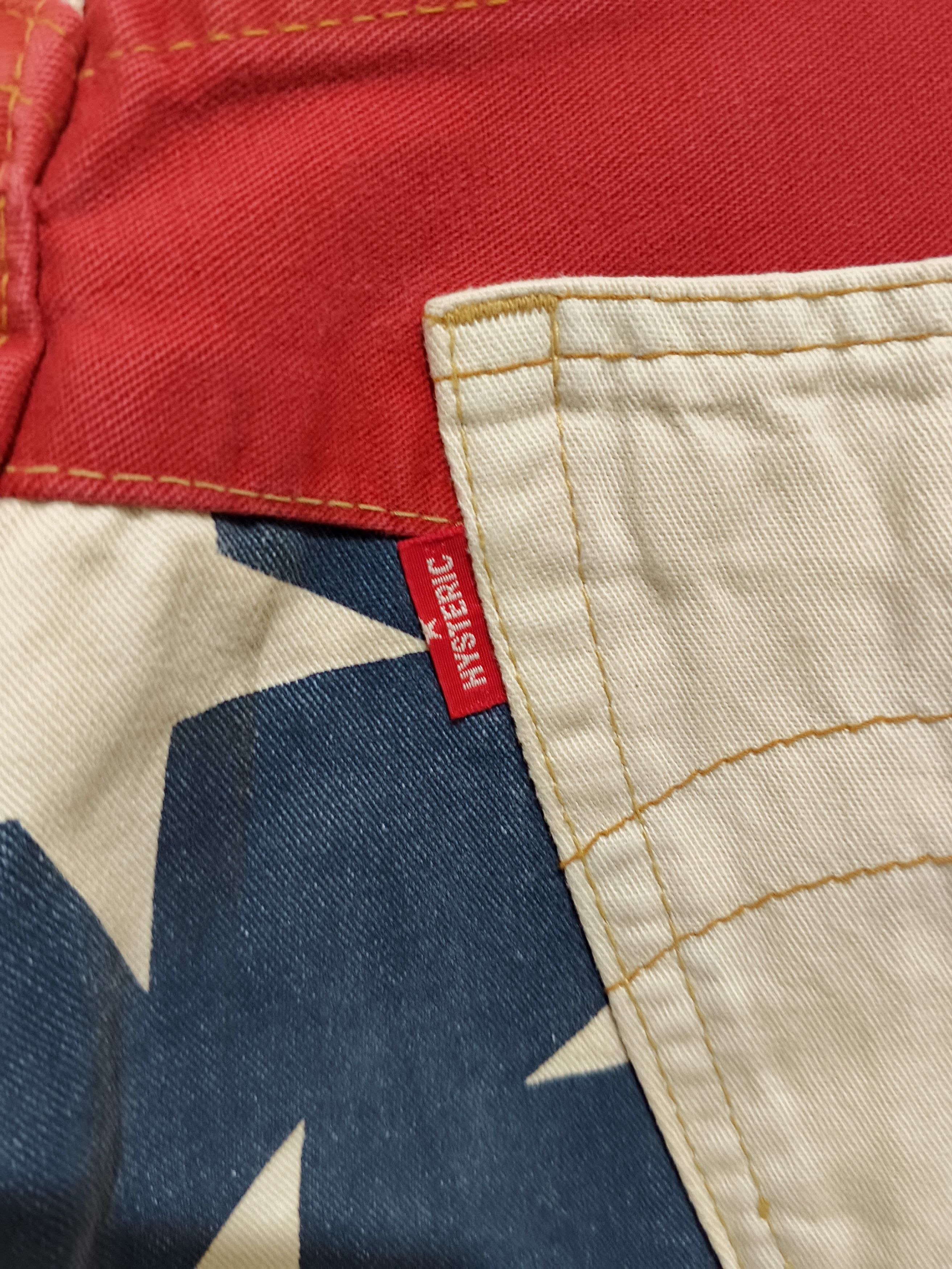Hysteric Glamour Vintage 90s Hysteric Glamour-Prisoner American Flag Flared Size 28" / US 6 / IT 42 - 5 Thumbnail
