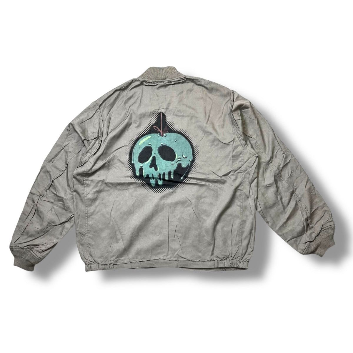 Undercover RARE Archive Japan 🖤 GU × UNDERCOVER Skull Bomber Jacket Size US L / EU 52-54 / 3 - 11 Thumbnail
