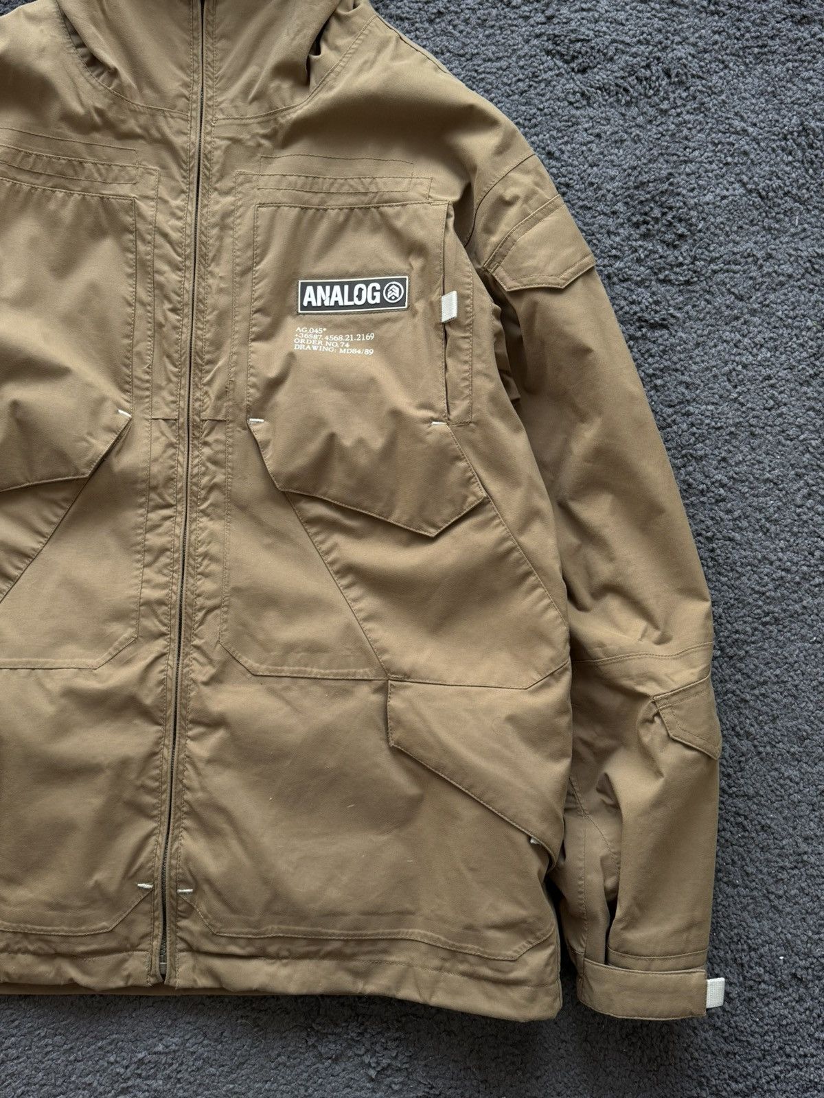 Analog × Burton × Vintage Vtg 90's Analog Multi Pocket jacket Size M / US 6-8 / IT 42-44 - 4 Thumbnail