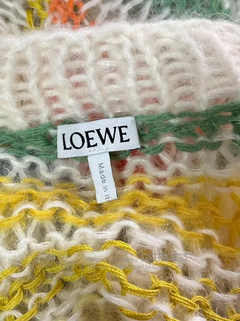 Loewe Loewe Wool Knit Sweater Size S / US 4 / IT 40 - 4 Thumbnail