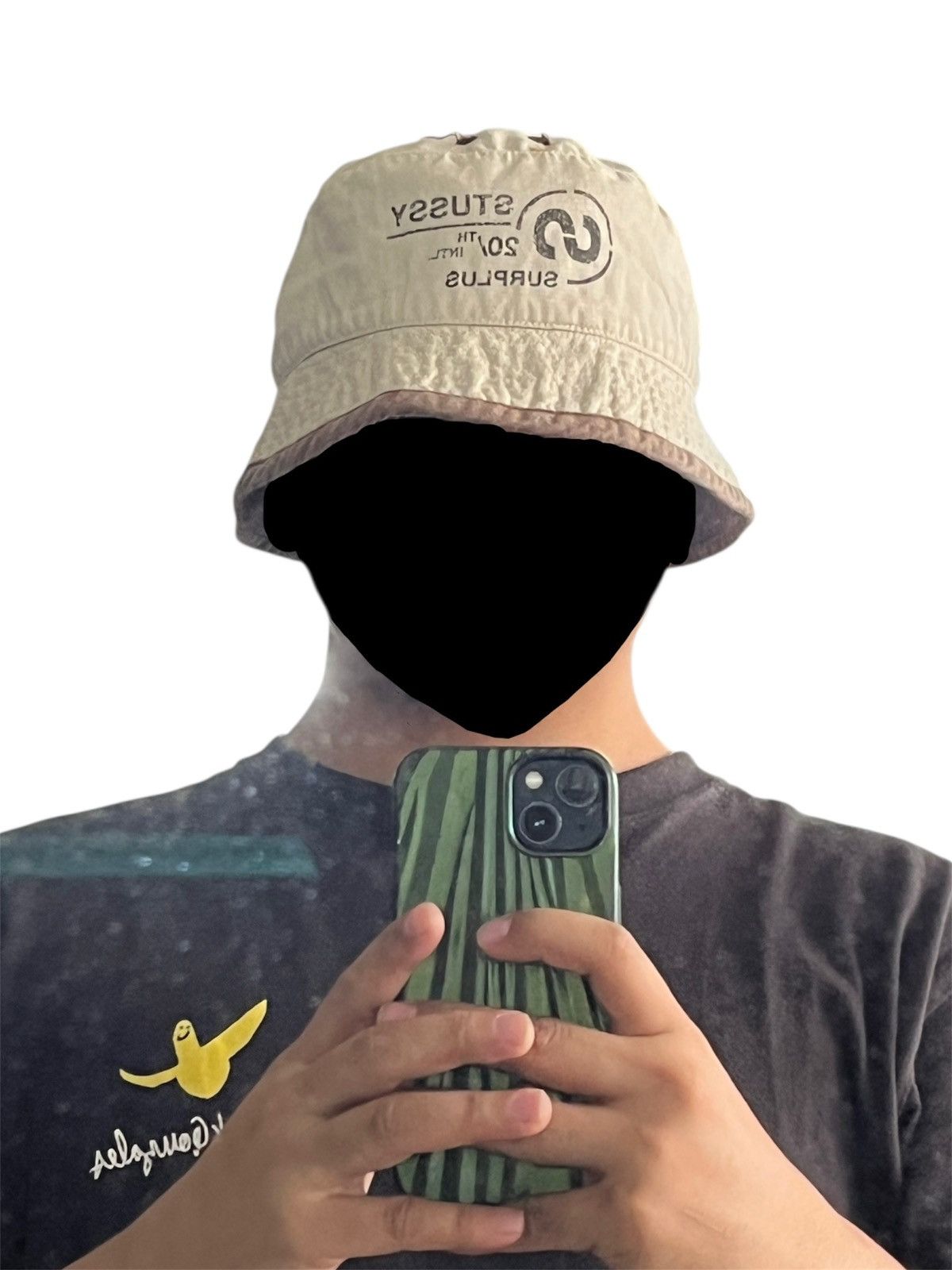 Stussy TRUE VINTAGE STUSSY ARCHIVE SURPLUS BUCKET HAT Size ONE SIZE - 2 Thumbnail