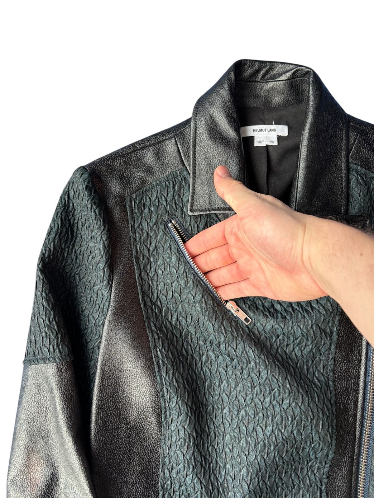 Helmut Lang Helmut Lang Moto Perfecto Jacket Size US S / EU 44-46 / 1 - 7 Thumbnail