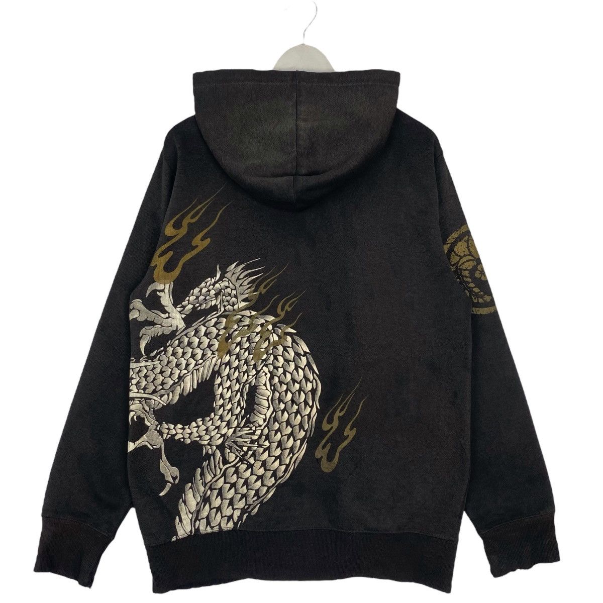Other Vintage Dragon Japanese Hoodie Sweater Big Logo Black Size US L / EU 52-54 / 3 - 7 Thumbnail