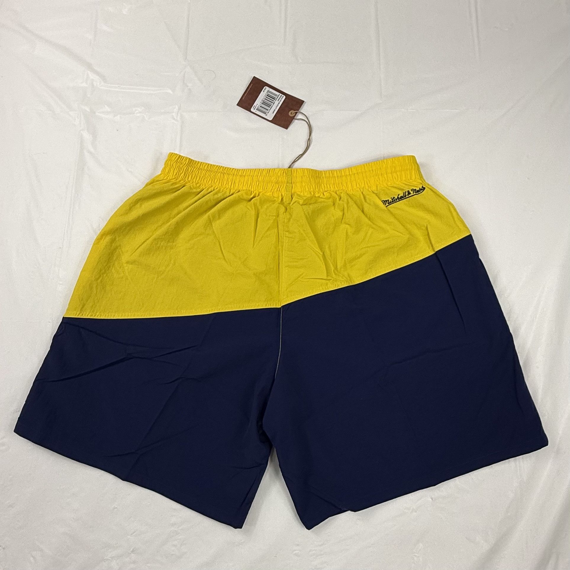 Mitchell & Ness Mitchell & Ness Michigan Wolverines Nylon Utility Shorts Size US 36 / EU 52 - 2 Thumbnail