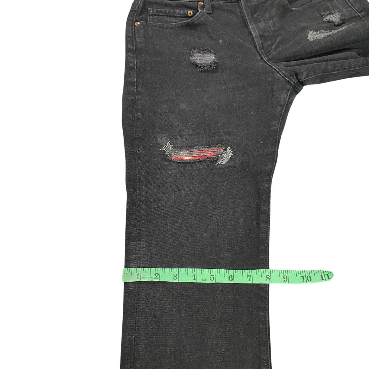 Buck Mason Buck Mason Denim Distress Size 34 Black Colour Size US 34 / EU 50 - 16 Thumbnail