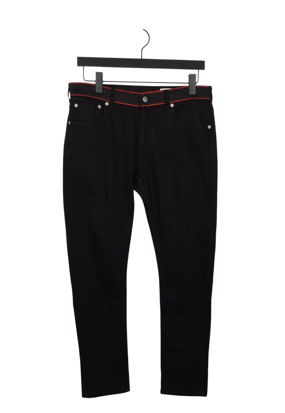 Alexander McQueen Alexander Mcqueen Men Jeans Denim Tapered Fit IT50, S1706 Size US 33 - 2 Thumbnail