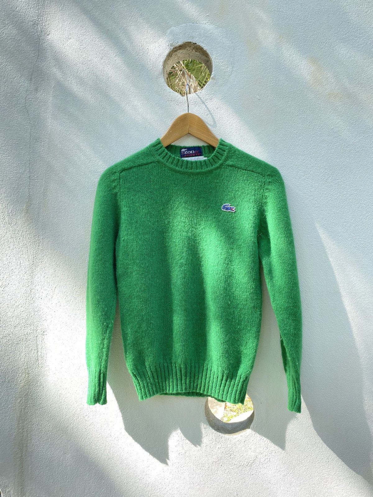 Lacoste LACOSTE® Green Knit Sweater Size US XXS / EU 40 - 1 Thumbnail