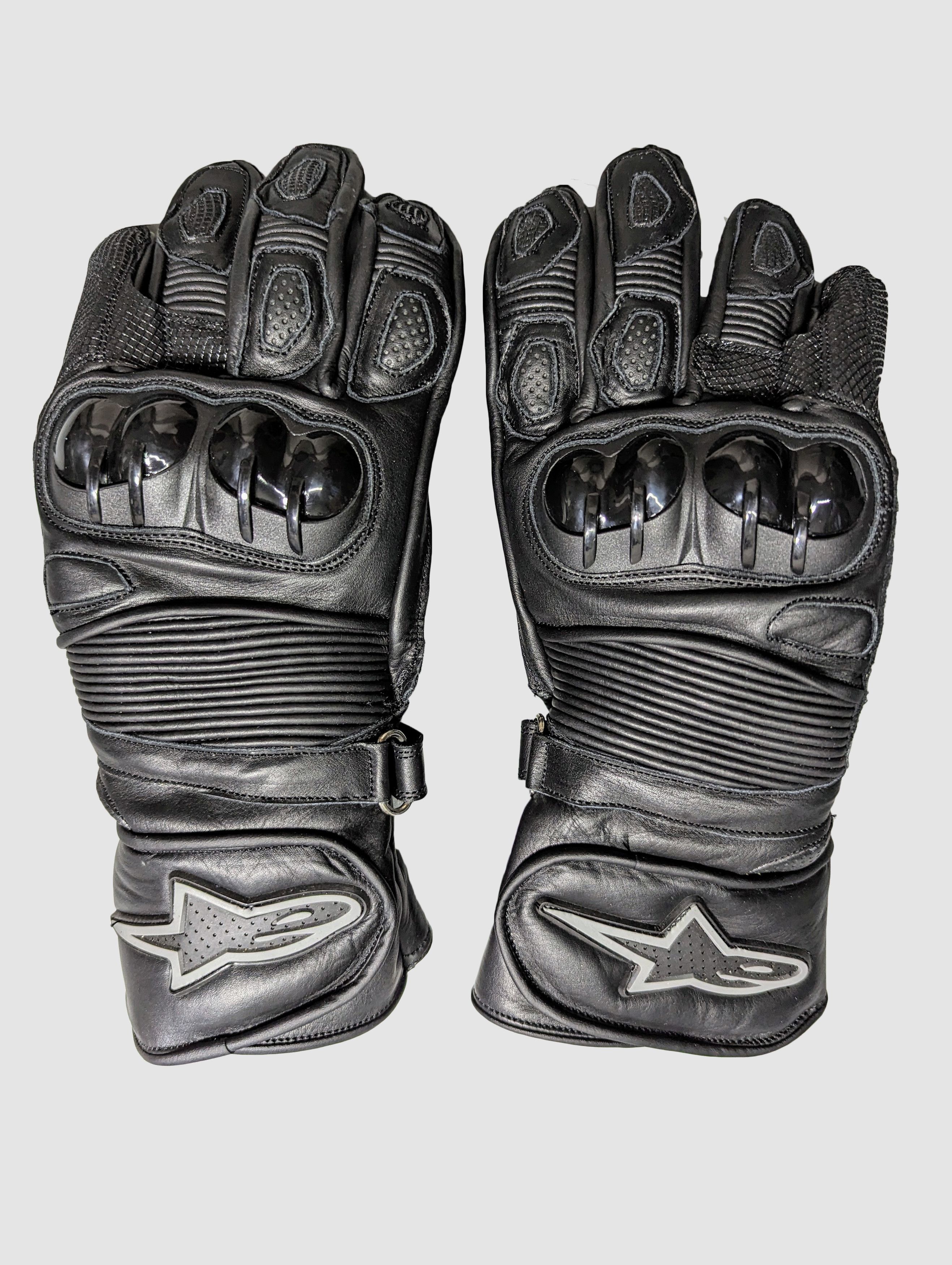 Alpinestars 🔥 Alpinestars RARE Leather Gloves STREETWEAR Biker Gloves Size ONE SIZE - 1 Thumbnail