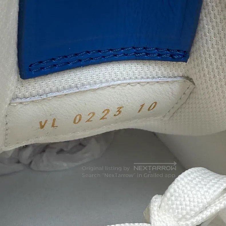 Louis Vuitton Louis Vuitton Trainer embossed full print blue shoes Size US 10 / EU 43 - 8 Thumbnail