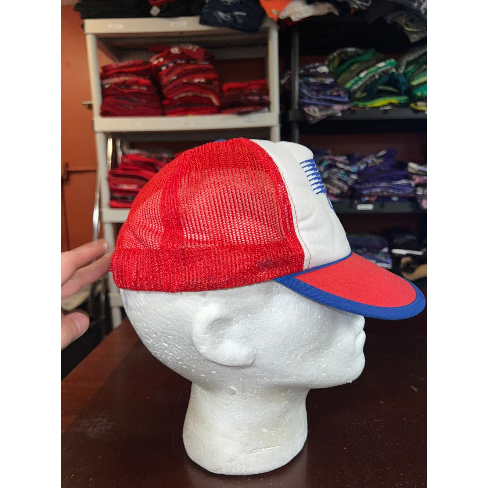 Vintage Vintage USA Olympics Hat Snapback Trucker 1984 VTG 80s Size ONE SIZE - 6 Thumbnail