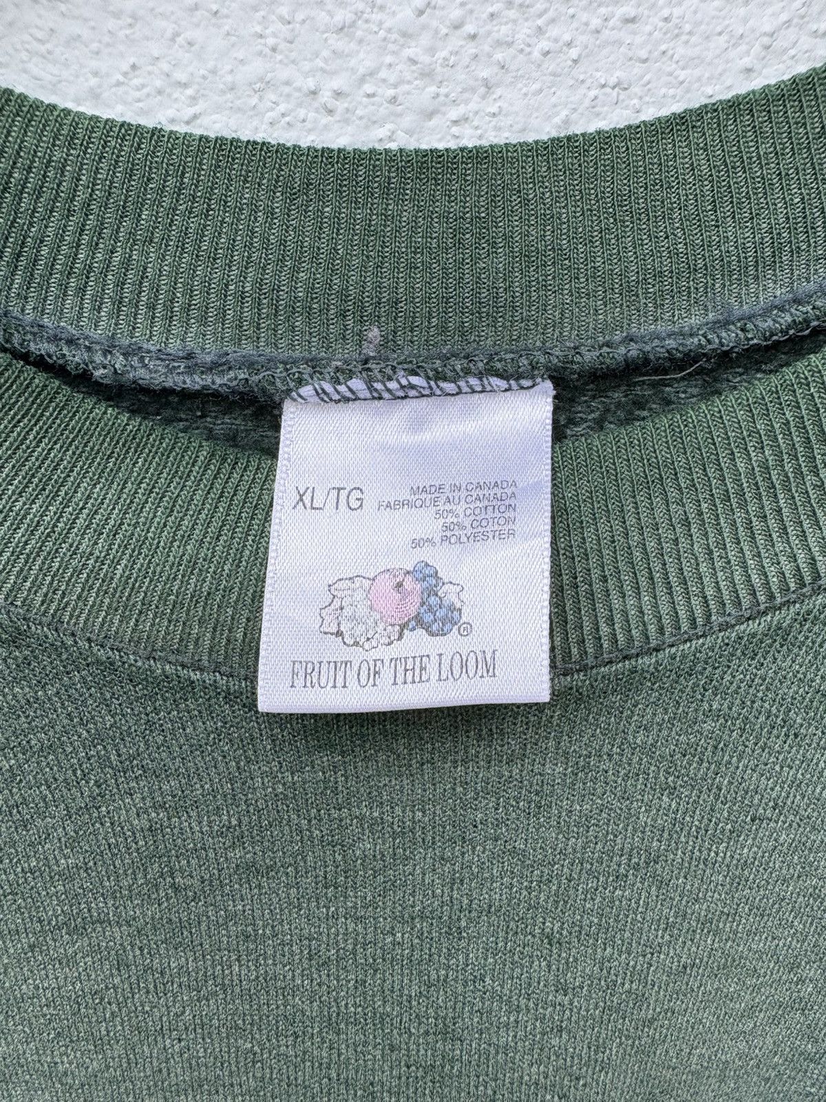 Vintage Vintage 90s Sun Faded Big Spell Out Baggy Sweatshirt Size US XL / EU 56 / 4 - 6 Thumbnail