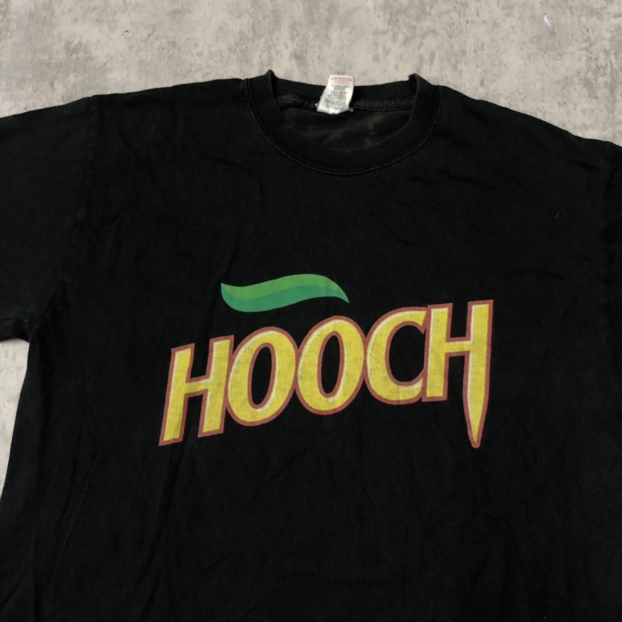 Fruit Of The Loom Hooch black T-shirt vinatge hip hop Boxy Size US L / EU 52-54 / 3 - 2 Thumbnail