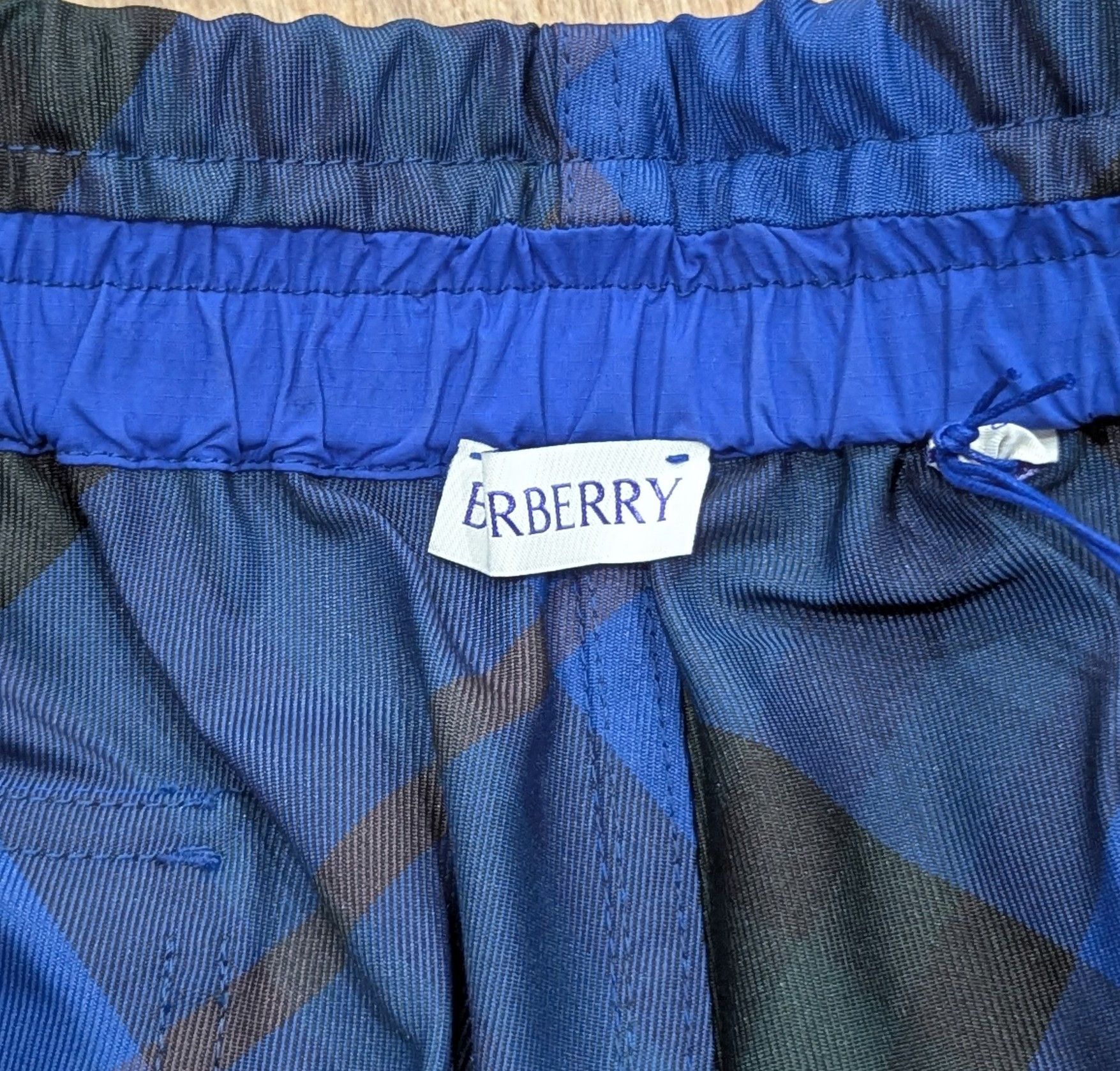 Burberry Burberry Wool Checkered Trousers Pants Blue Large Size US 34 / EU 50 - 7 Thumbnail