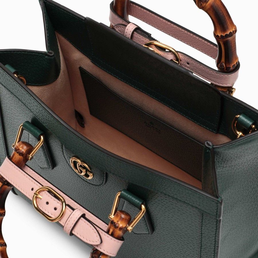 Gucci o1d2blof0824 Size: OS / Diana Small Tote Bag in Green Size ONE SIZE - 4 Thumbnail