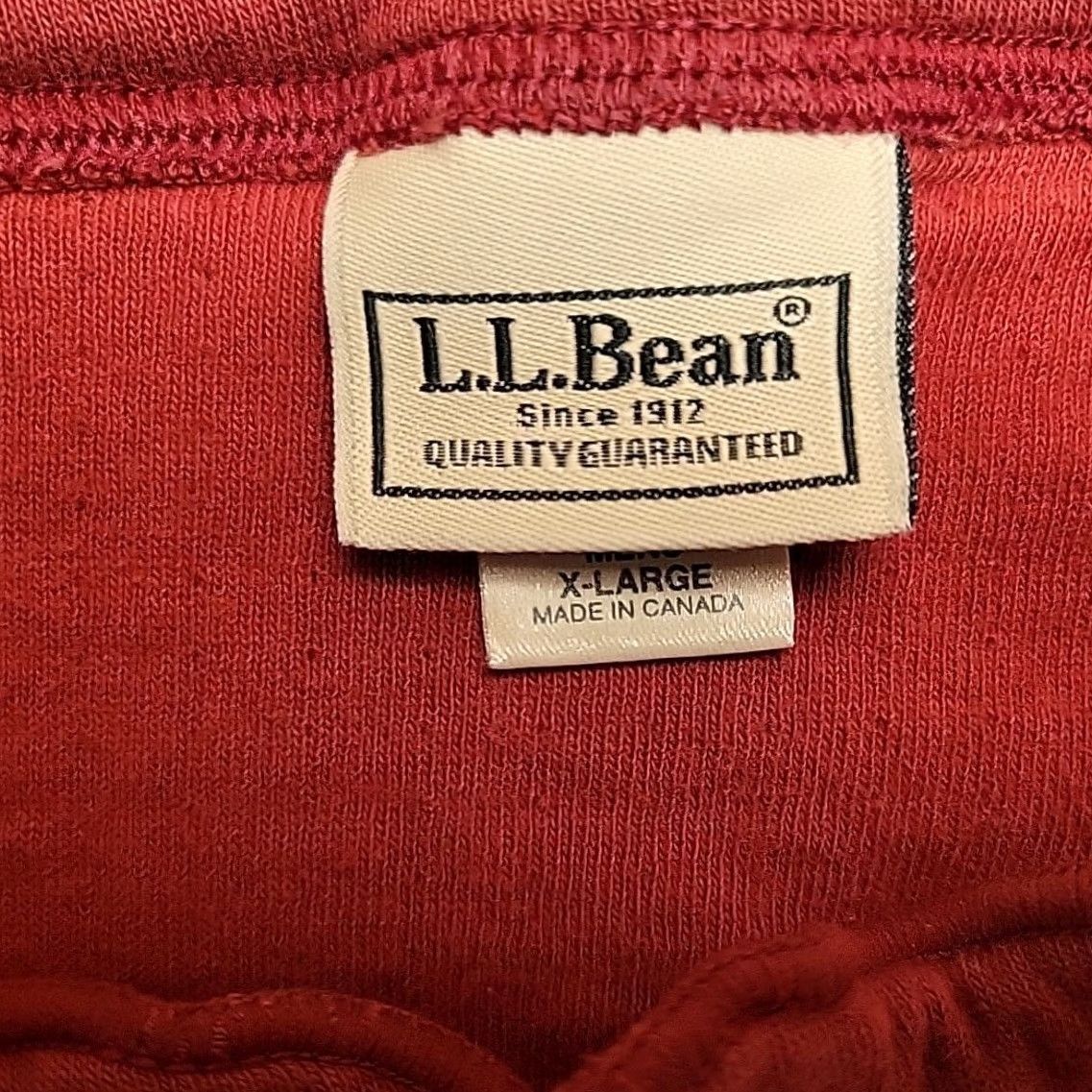 Vintage VINTAGE LL Bean Shirt Mens XL Red Henley Wool Blend Long Sleeve River Driver Canada Size US XL / EU 56 / 4 - 4 Thumbnail