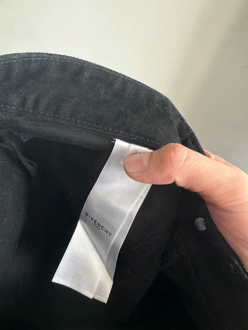 Givenchy Givenchy Coated Denim Pants by Givenchy -2507 Size US 31 - 6 Thumbnail