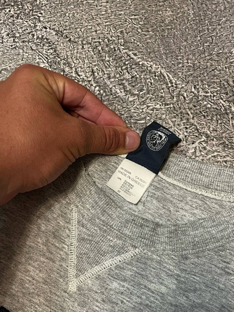 Diesel Diesel distressed sweatshirt Size US L / EU 52-54 / 3 - 6 Thumbnail