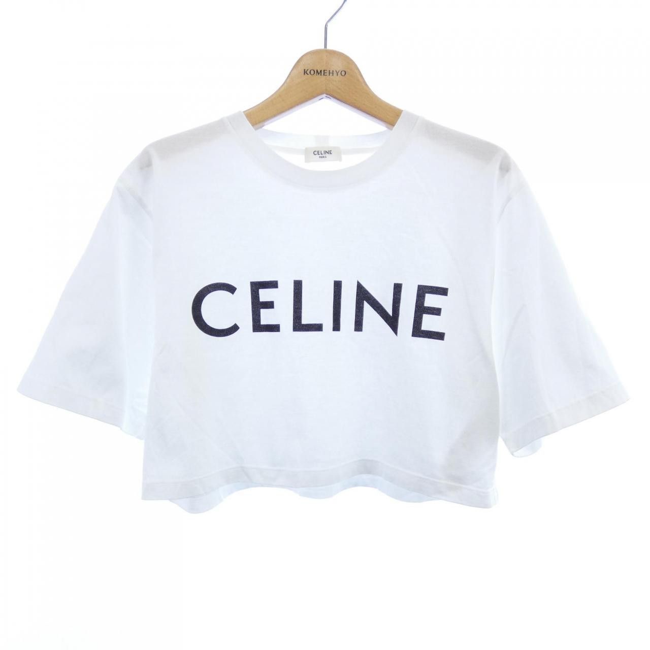 Celine Celine Celine CELINE Print T-shirt Cotton T-Shirts 2X761671Q DUTY FREE for USA Size ONE SIZE - 1 Thumbnail