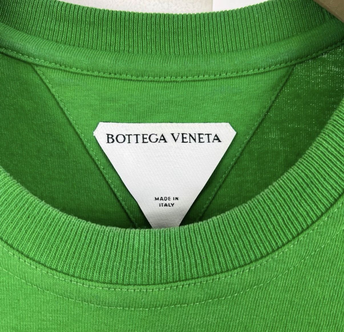 Bottega Veneta Bottega Veneta BV Back Embroidered Green Short Sleeve K12 Size XS / US 0-2 / IT 36-38 - 3 Thumbnail