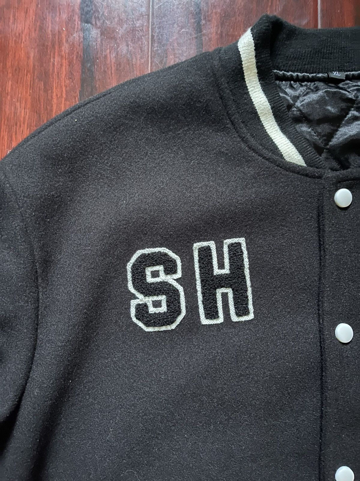 Seventh Heaven Seventh Heaven 2023 Barbed Wire Cross Varsity Jacket SZ XL Size US XL / EU 56 / 4 - 3 Thumbnail