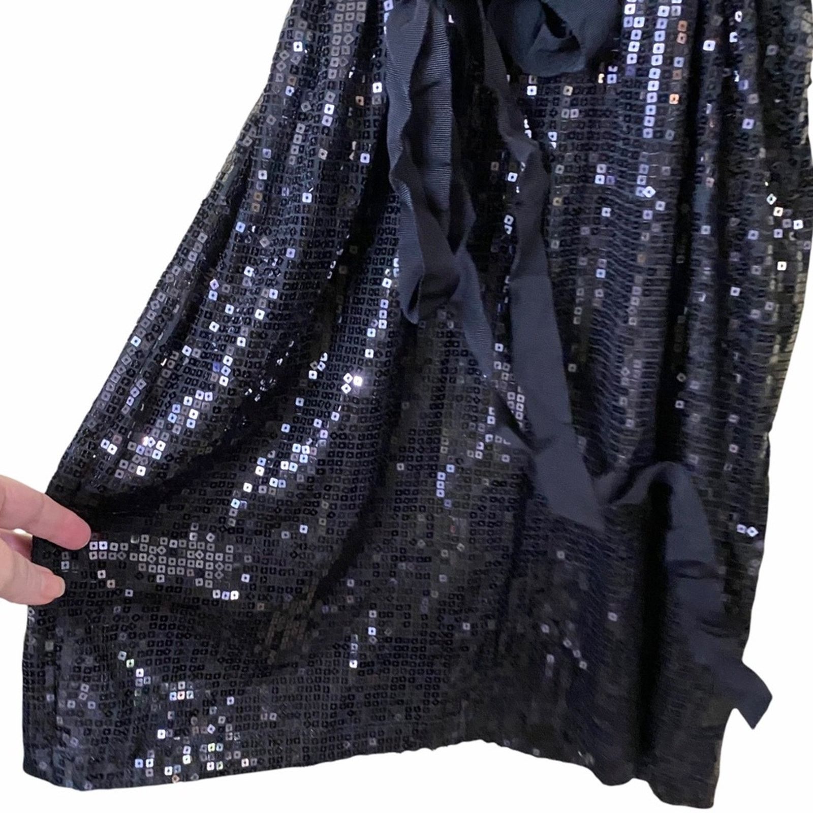 Other Karen Kane Black Sequined Dress Size Small Size S / US 4 / IT 40 - 5 Thumbnail